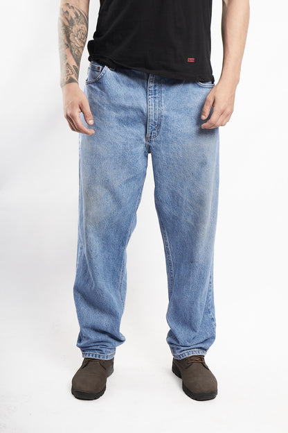 Carhartt Light Vintage Blue Baggy Jean (34)