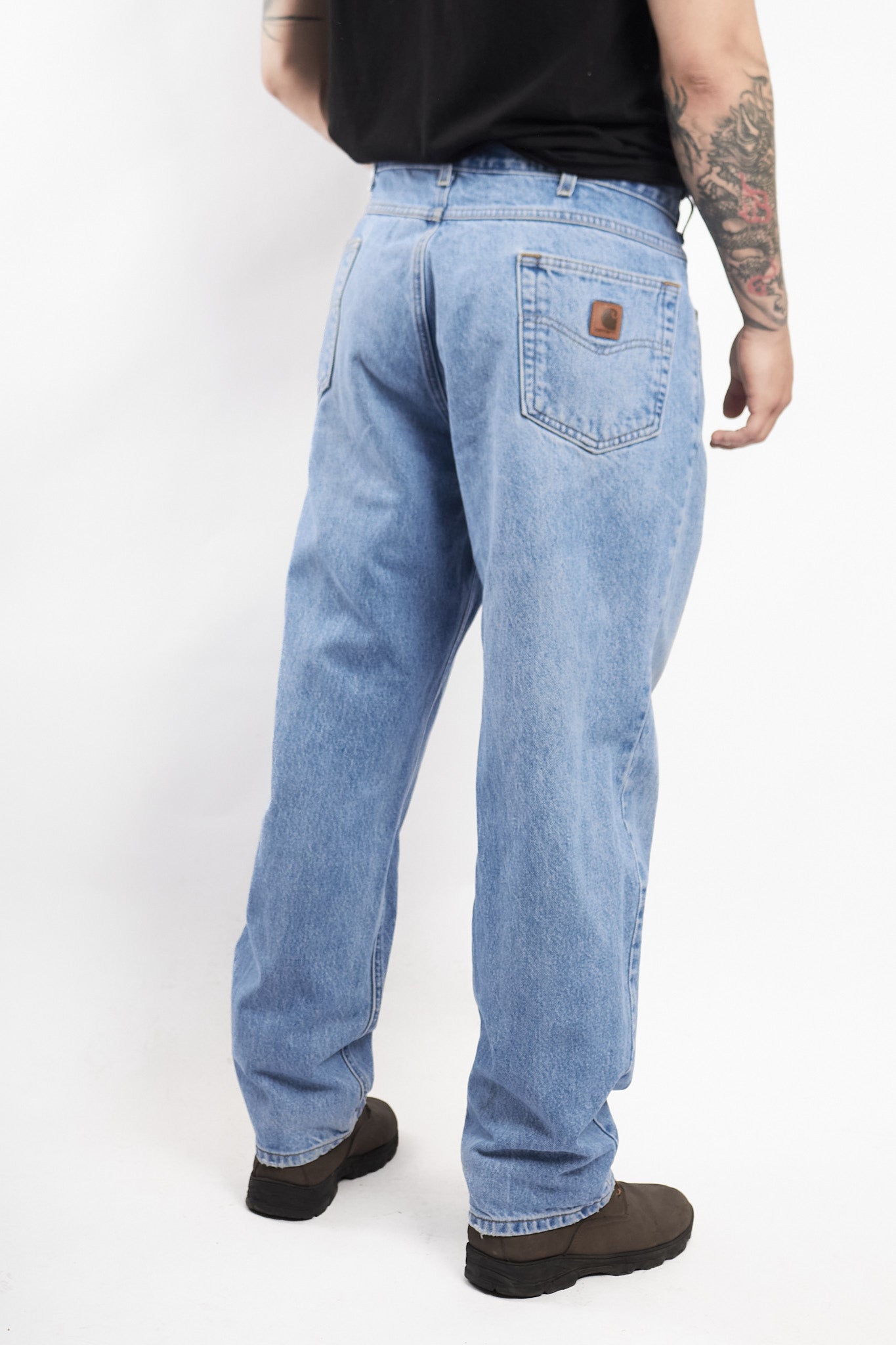 Carhartt Light Vintage Blue Baggy Jean (34)