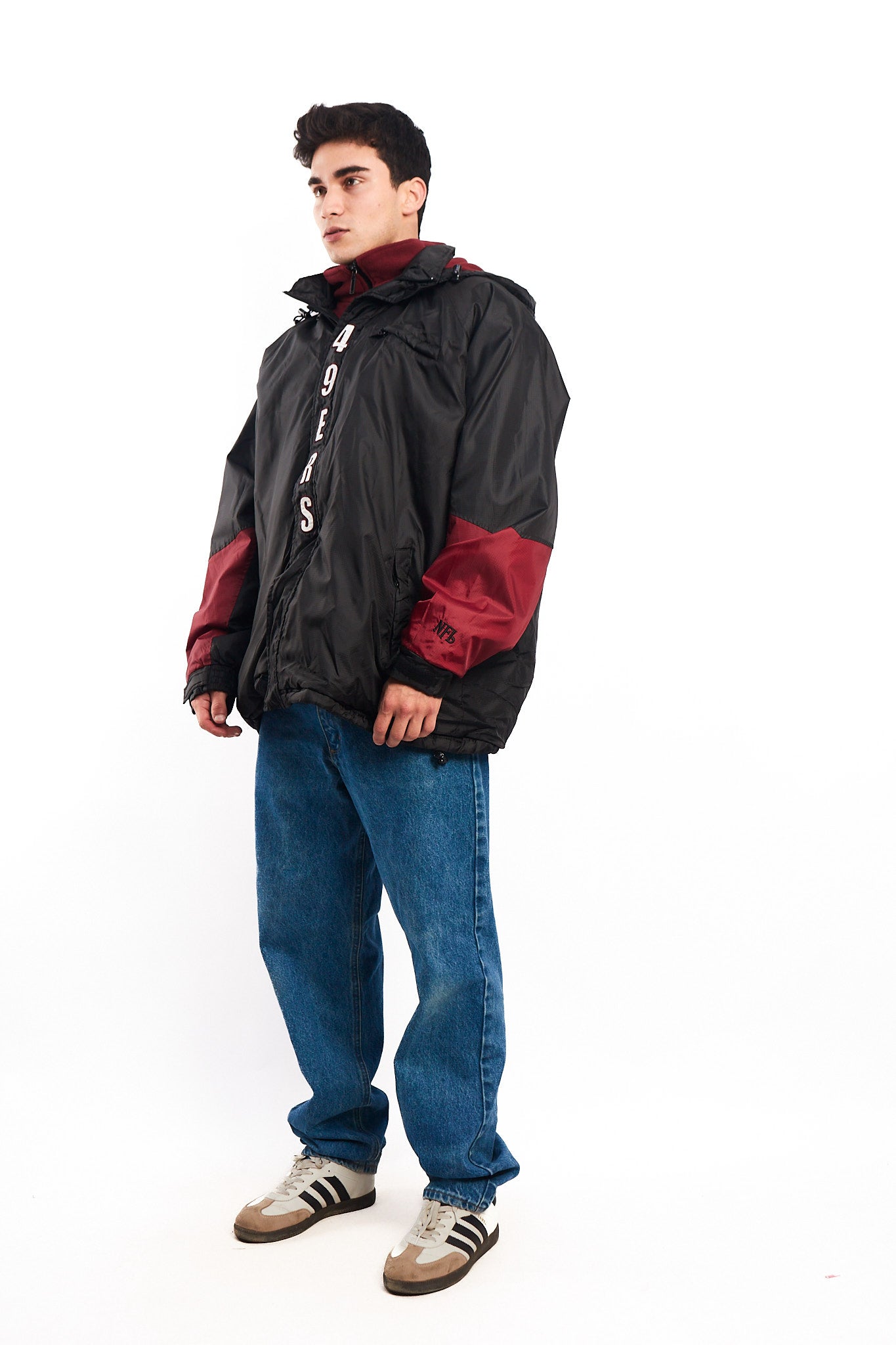2000 NFL x San Francisco 49ers Double Layer Padded Jacket (L/XL)
