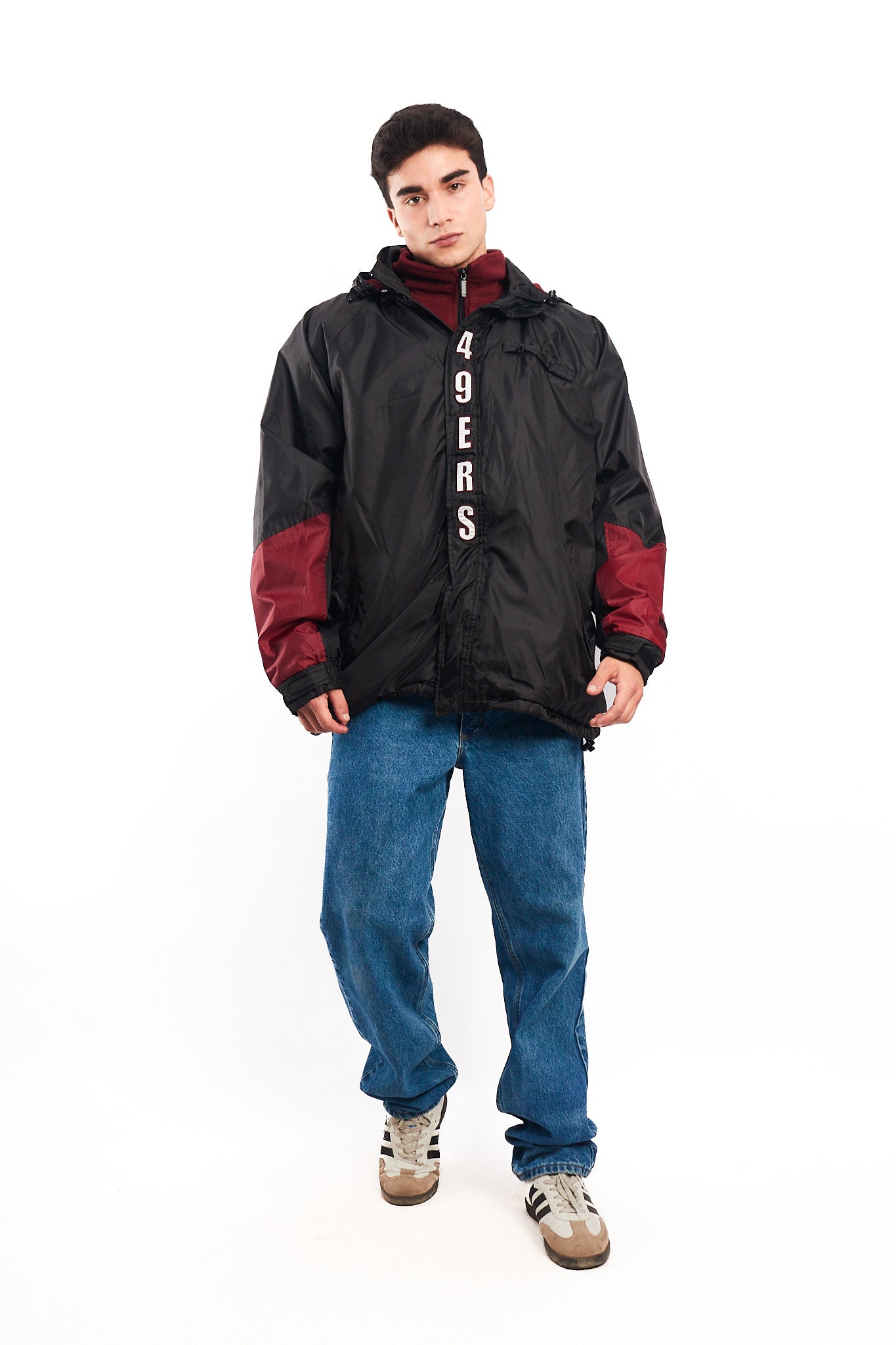2000 NFL x San Francisco 49ers Double Layer Padded Jacket (L/XL)