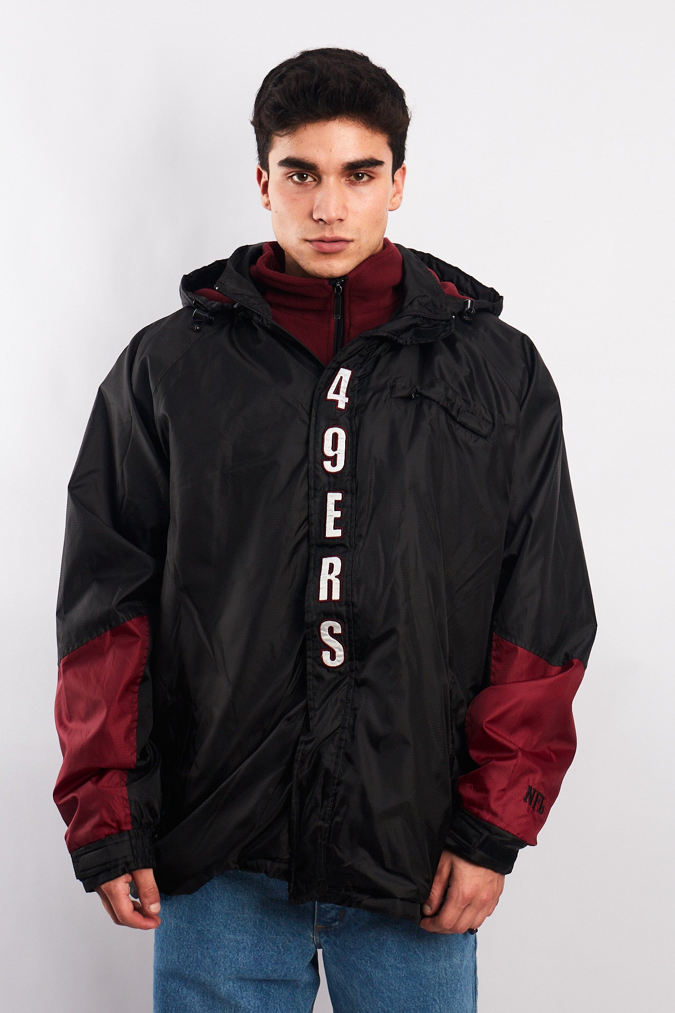 2000 NFL x San Francisco 49ers Double Layer Padded Jacket (L/XL)