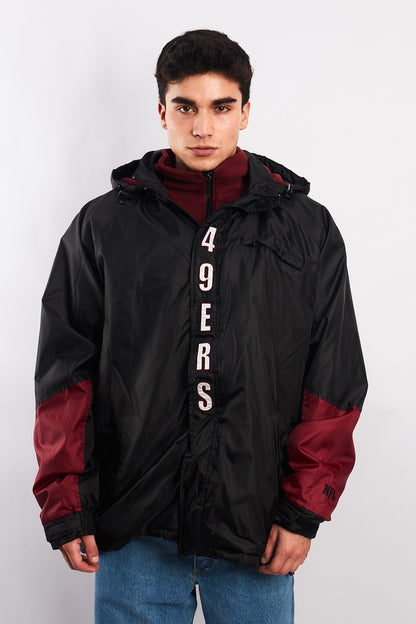 2000 NFL x San Francisco 49ers Double Layer Padded Jacket (L/XL)