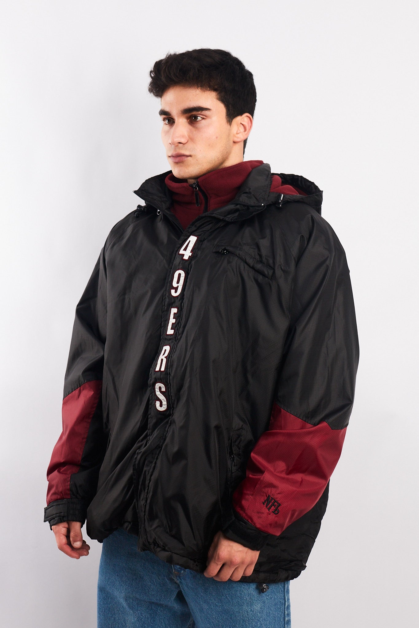 2000 NFL x San Francisco 49ers Double Layer Padded Jacket (L/XL)