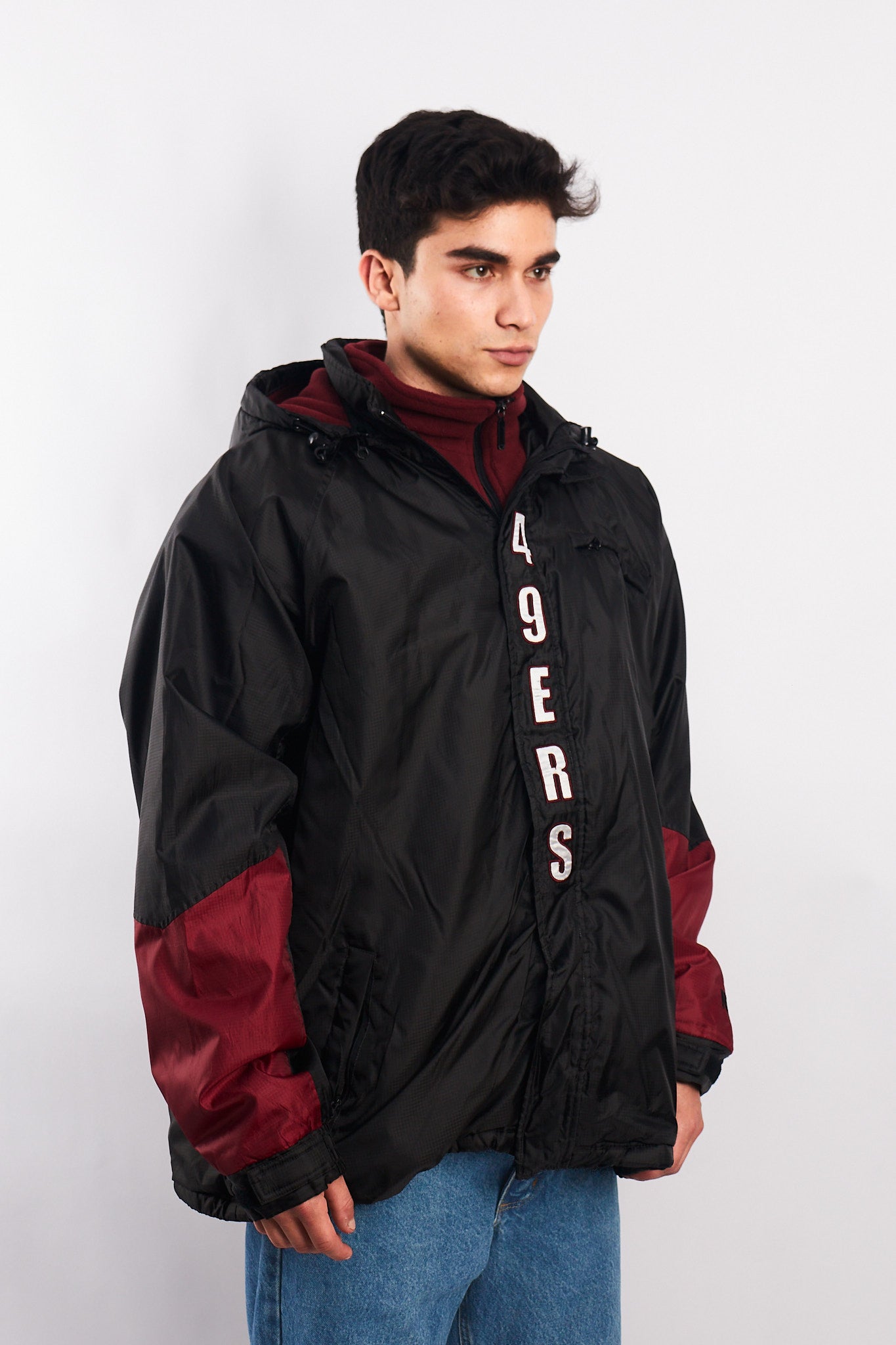 2000 NFL x San Francisco 49ers Double Layer Padded Jacket (L/XL)