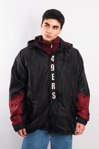 2000 NFL x San Francisco 49ers Double Layer Padded Jacket (L/XL)