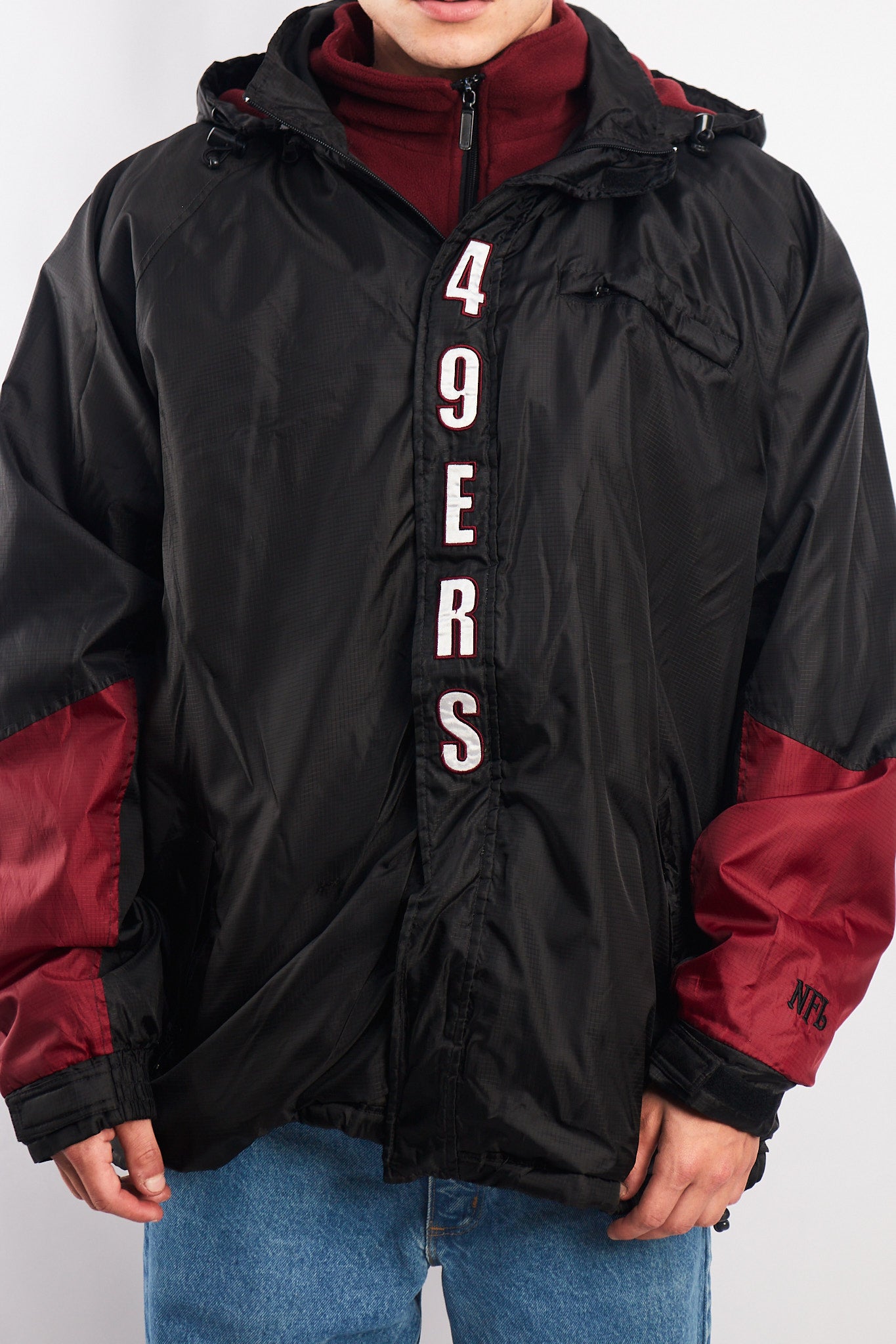 2000 NFL x San Francisco 49ers Double Layer Padded Jacket (L/XL)