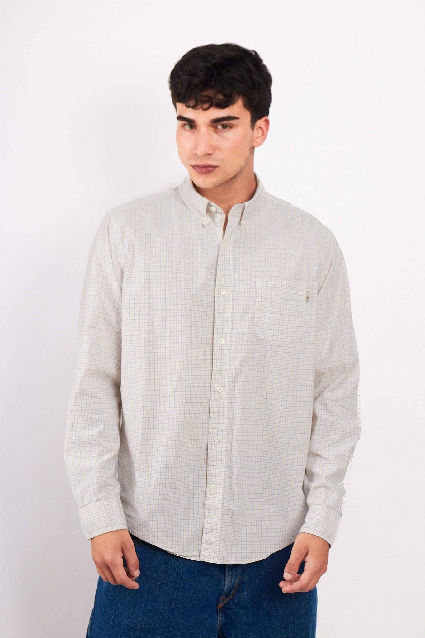 2000 Timberland Plaid Shirt (M/L)