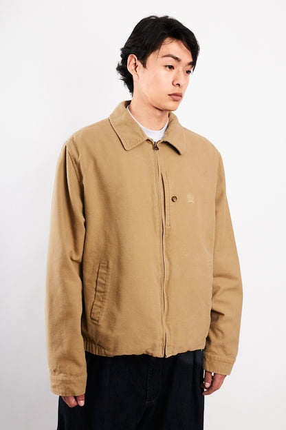 1999 Vintage Tommy Hilfiger Beige Wool Harrington (M/L)
