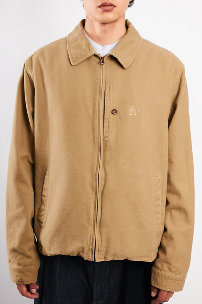 1999 Vintage Tommy Hilfiger Beige Wool Harrington (M/L)