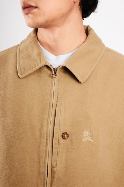 1999 Vintage Tommy Hilfiger Beige Wool Harrington (M/L)