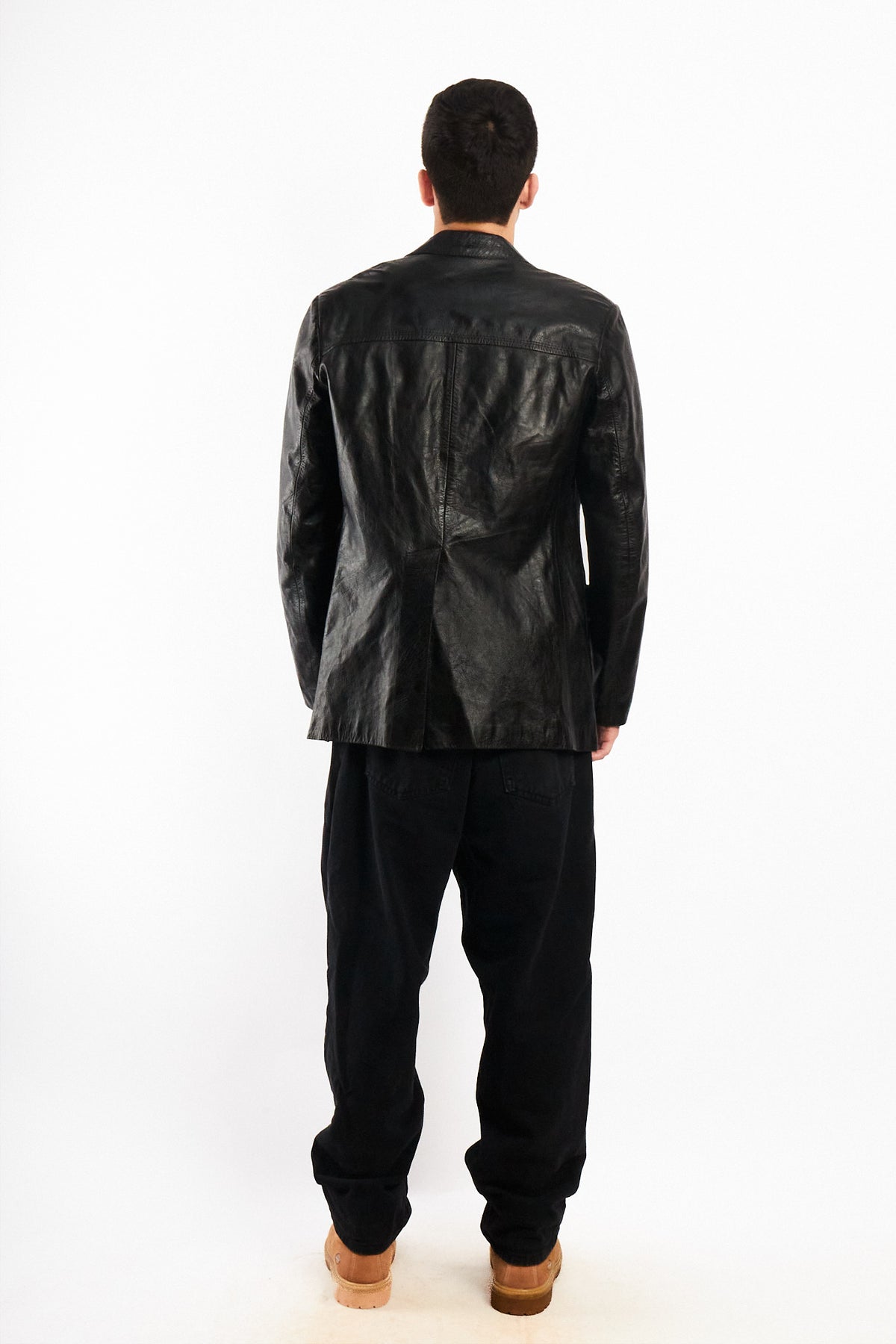 2000 Renzo Costa Leather Blazer (M/L)