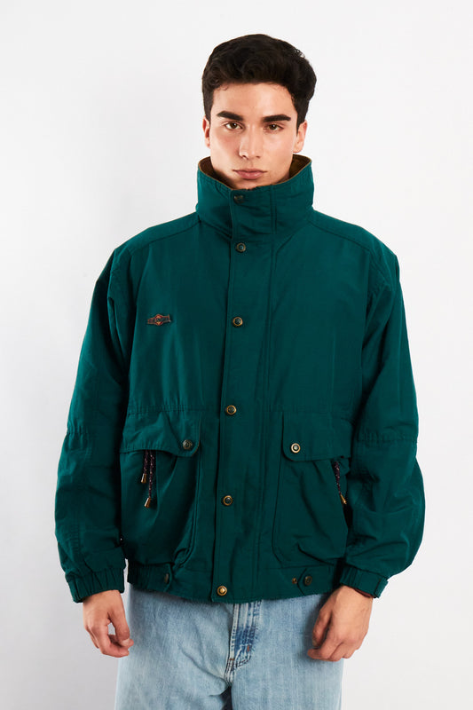 1990 Vintage Columbia Army Green Jacket (L)