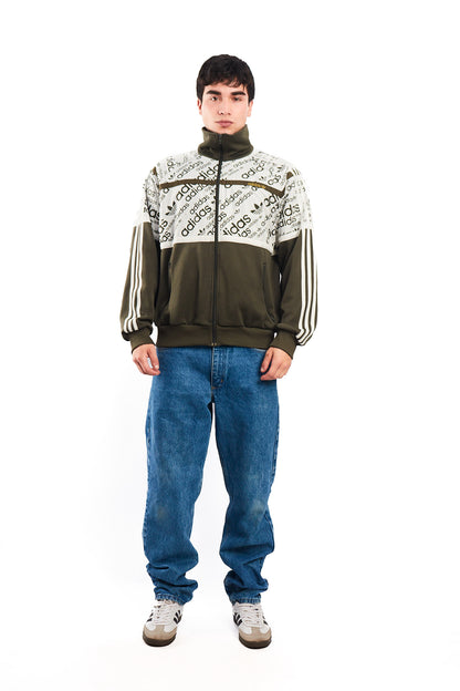 2008 Vintage Adidas Full Logo Jacket (M/L)