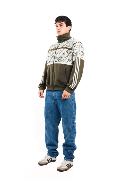 2008 Vintage Adidas Full Logo Jacket (M/L)