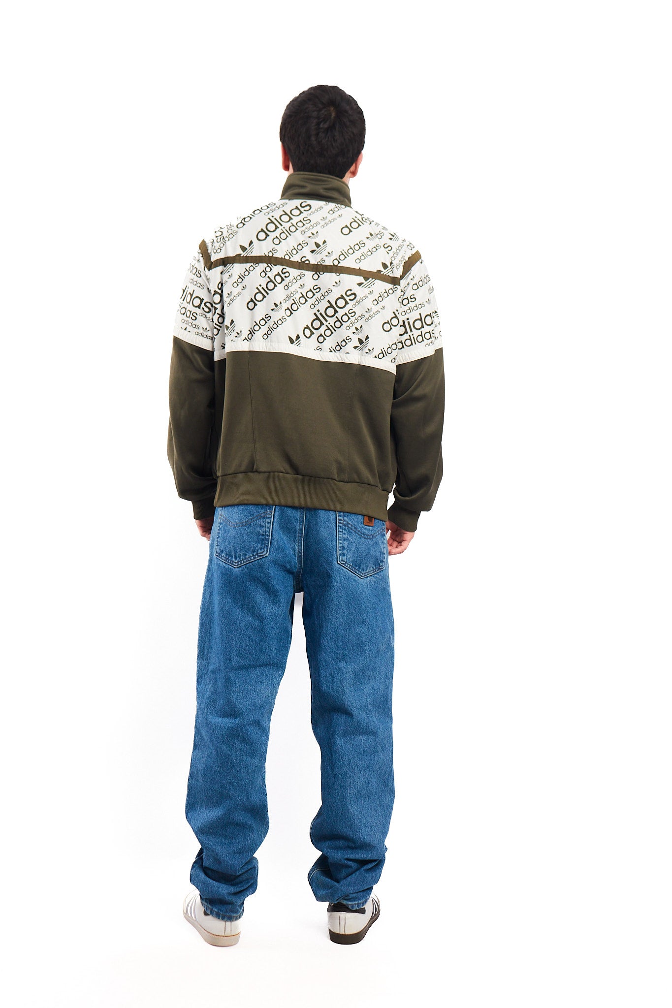 2008 Vintage Adidas Full Logo Jacket (M/L)