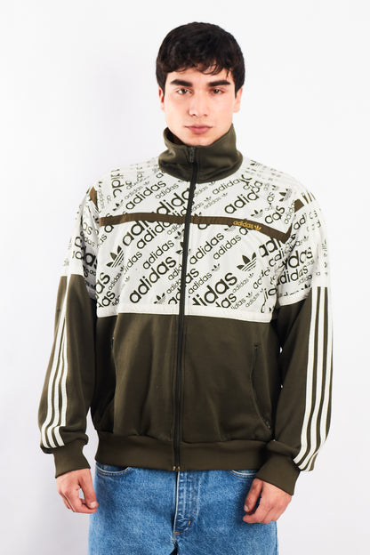 2008 Vintage Adidas Full Logo Jacket (M/L)