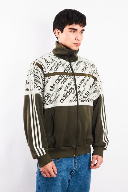 2008 Vintage Adidas Full Logo Jacket (M/L)