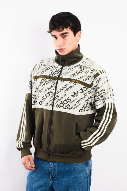 2008 Vintage Adidas Full Logo Jacket (M/L)