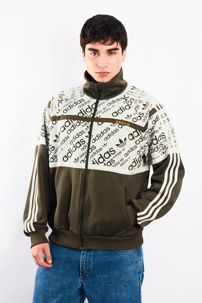 2008 Vintage Adidas Full Logo Jacket (M/L)