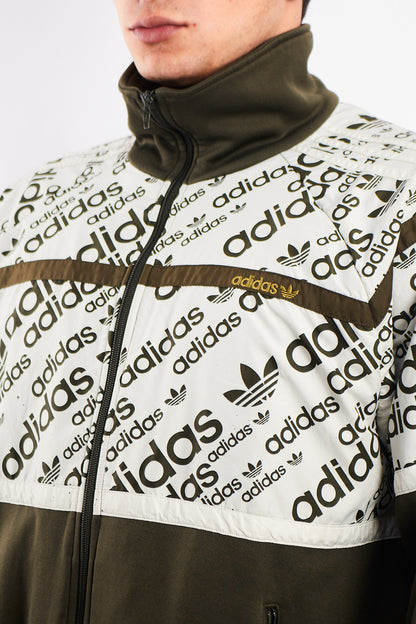 2008 Vintage Adidas Full Logo Jacket (M/L)