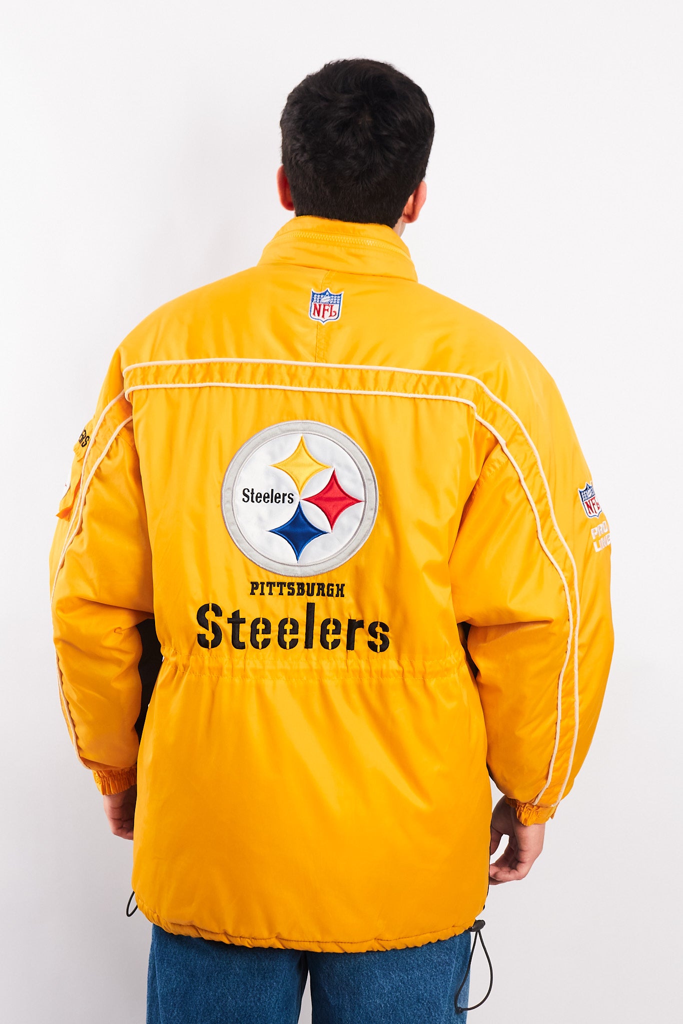 1994 Vintage Starter Pro-Line Steelers Super Bowl Padded Jacket (M/L)