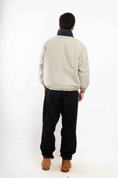 2000 Vintage Nautica Sport Reversible Spellout / Polar Jacket (S)