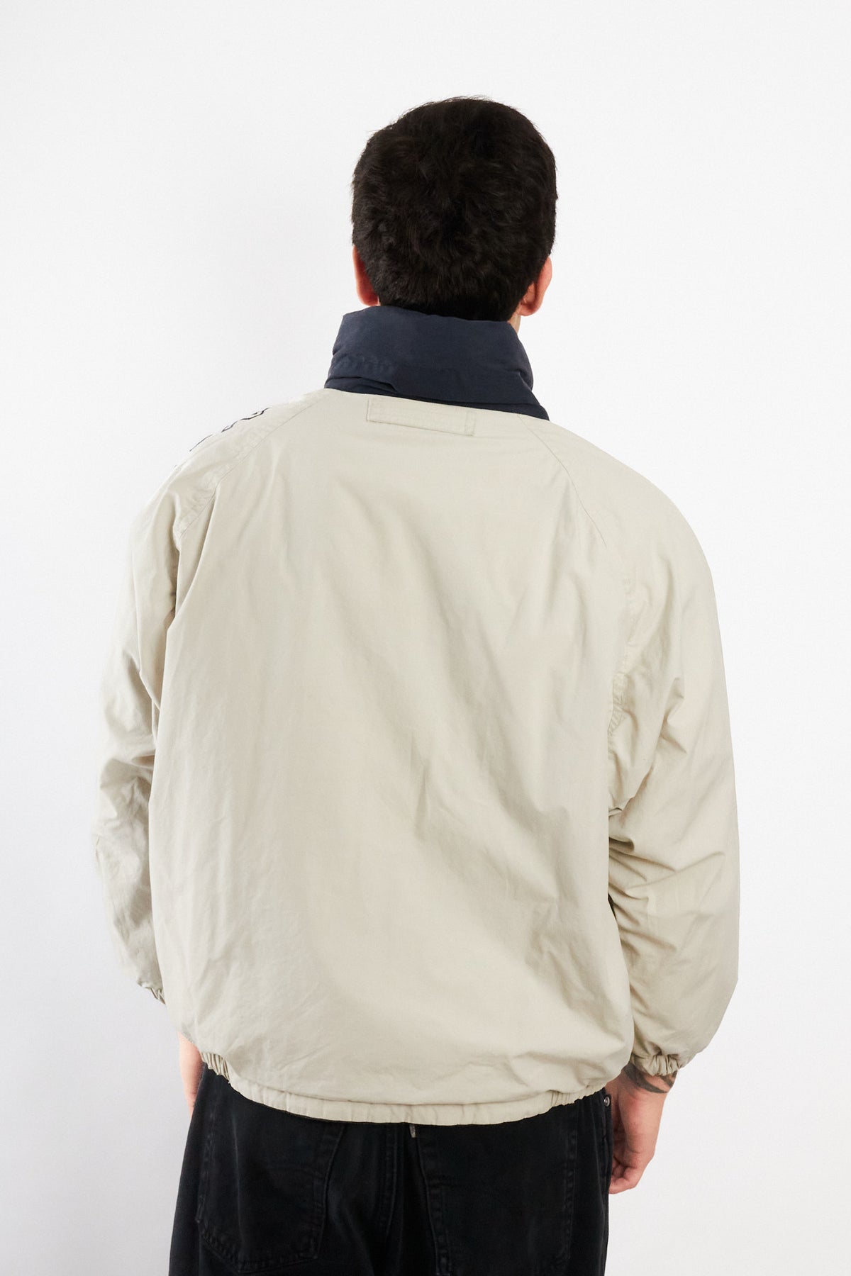 2000 Vintage Nautica Sport Reversible Spellout / Polar Jacket (S)