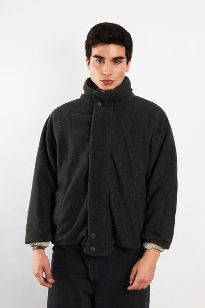 2000 Vintage Nautica Sport Reversible Spellout / Polar Jacket (S)