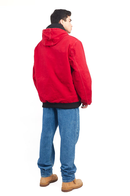 Vintage Carhartt J140 Red Duck Active Jacket (L/XL)