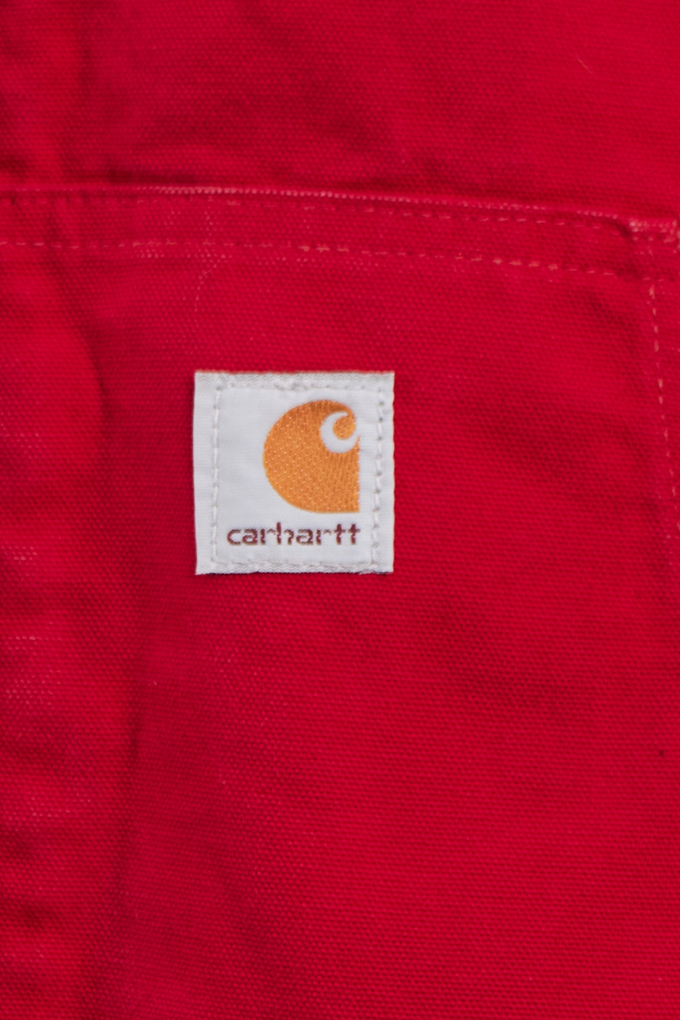 Vintage Carhartt J140 Red Duck Active Jacket (L/XL)