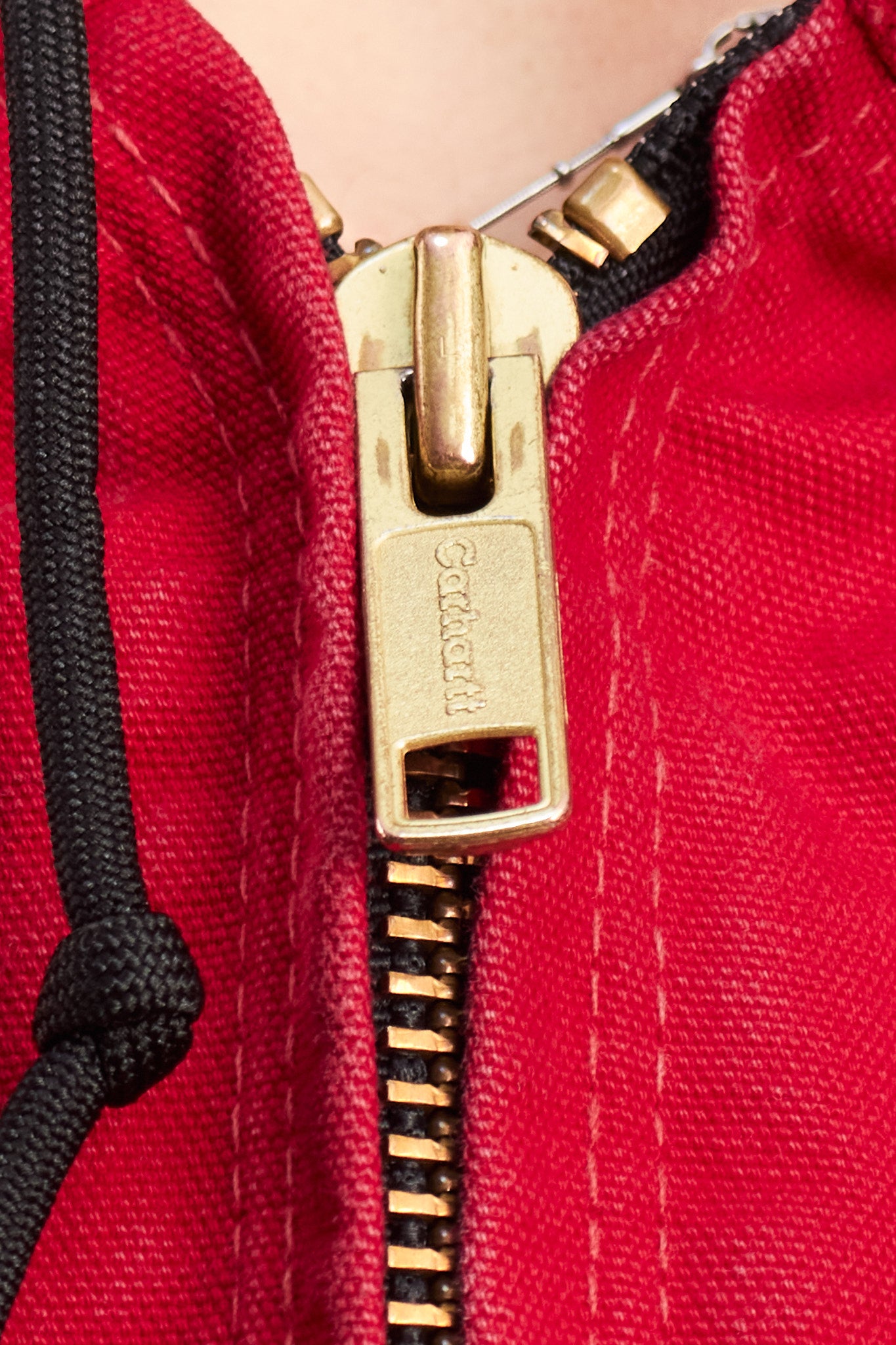 Vintage Carhartt J140 Red Duck Active Jacket (L/XL)