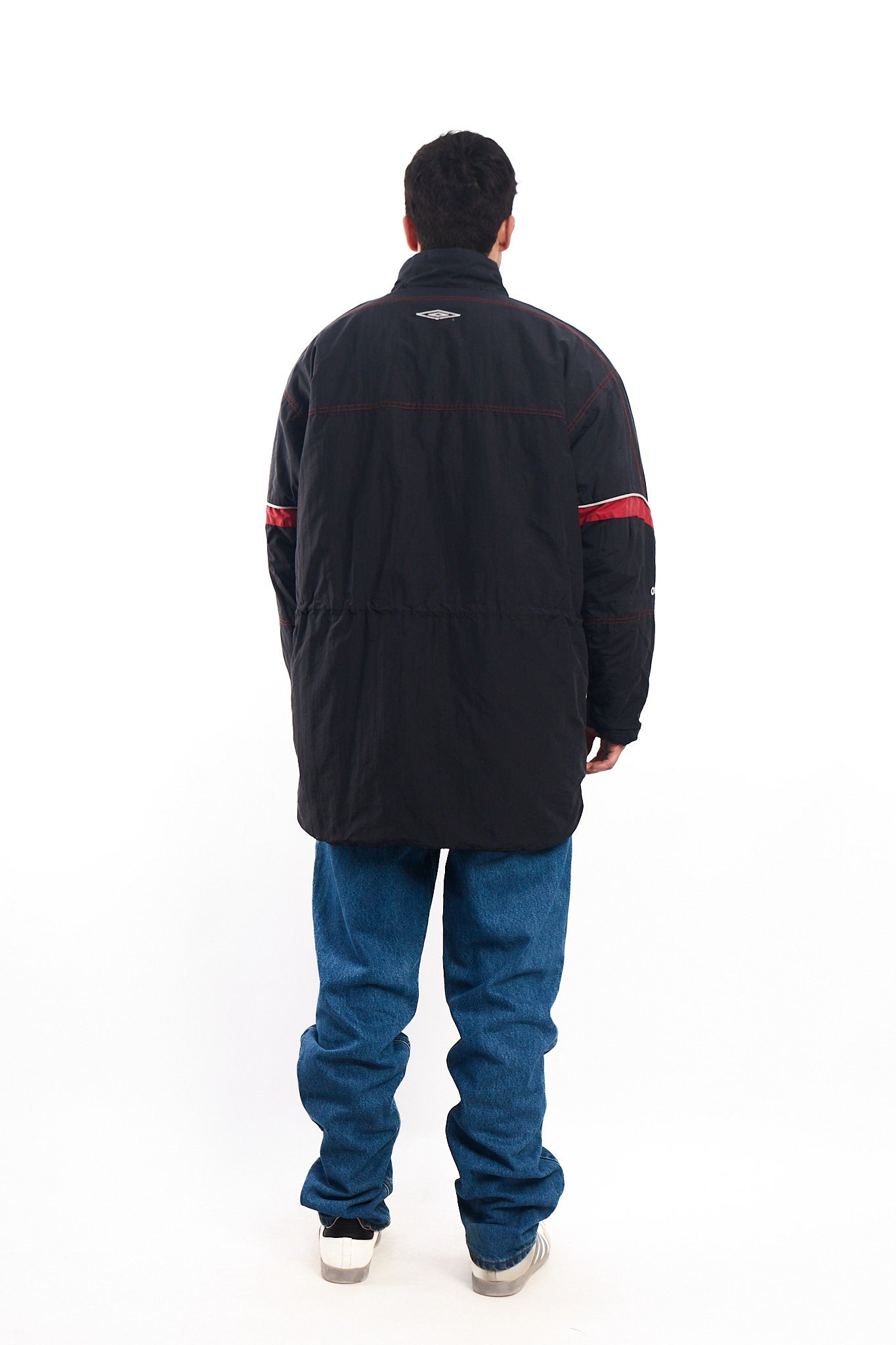 2000-2001 Vintage Umbro Pro Training Manchester United Padded Jacket (L)