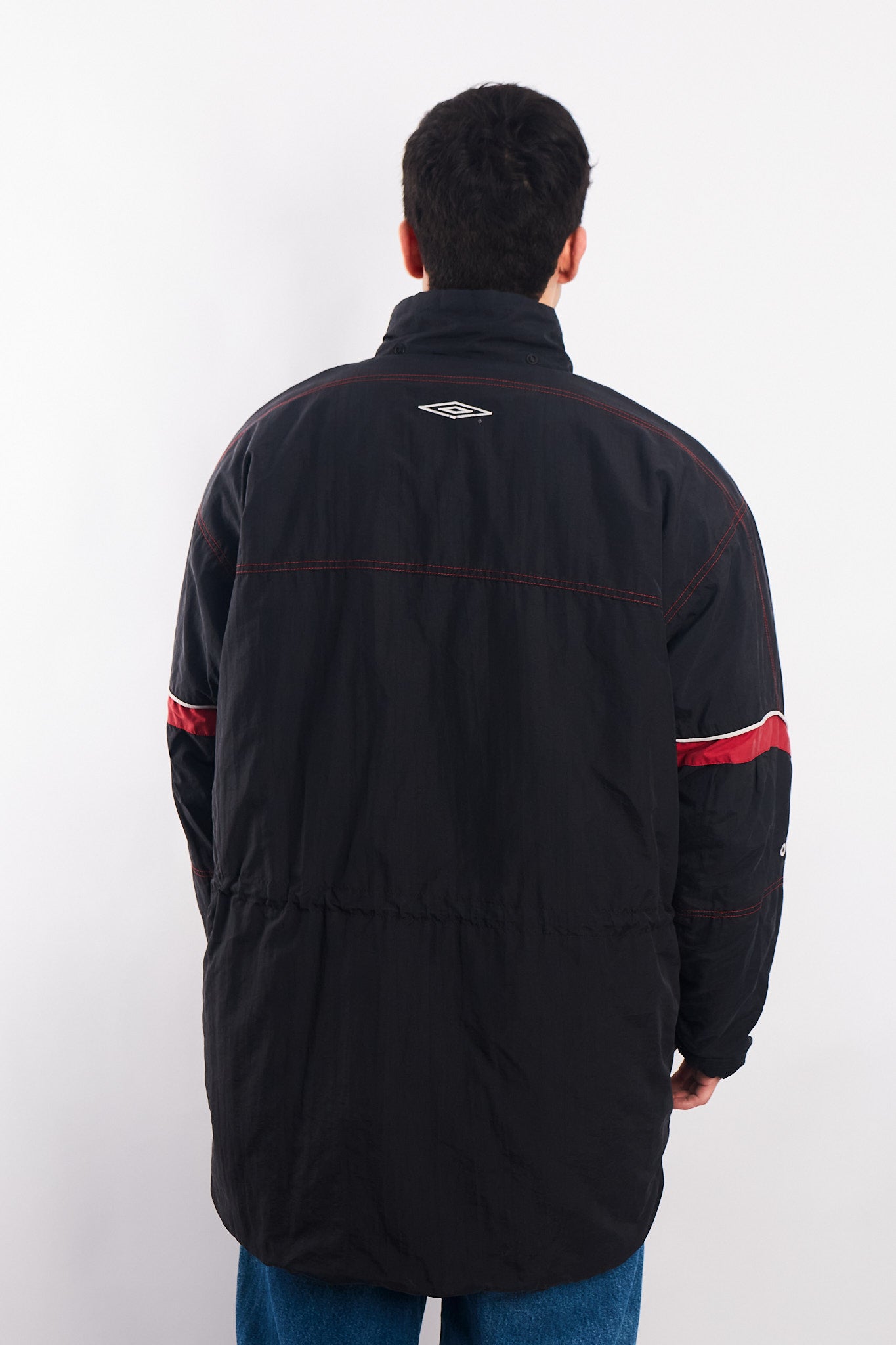 2000-2001 Vintage Umbro Pro Training Manchester United Padded Jacket (L)