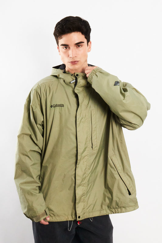 2000 Vintage Columbia Omnitech Impermeable Windbreaker (XL/XXL)