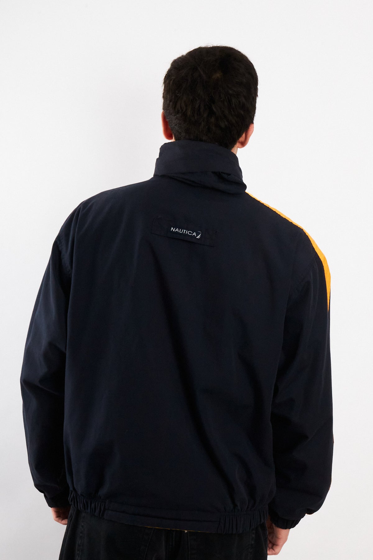 1990 Vintage Nautica Reversible Spellout Retro Jacket (M/L)