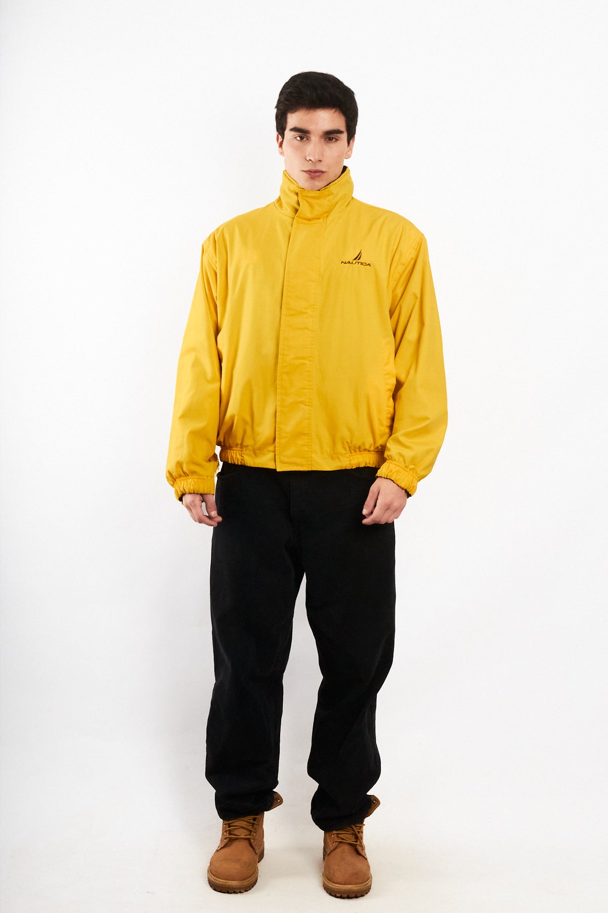 1990 Vintage Nautica Reversible Spellout Retro Jacket (M/L)
