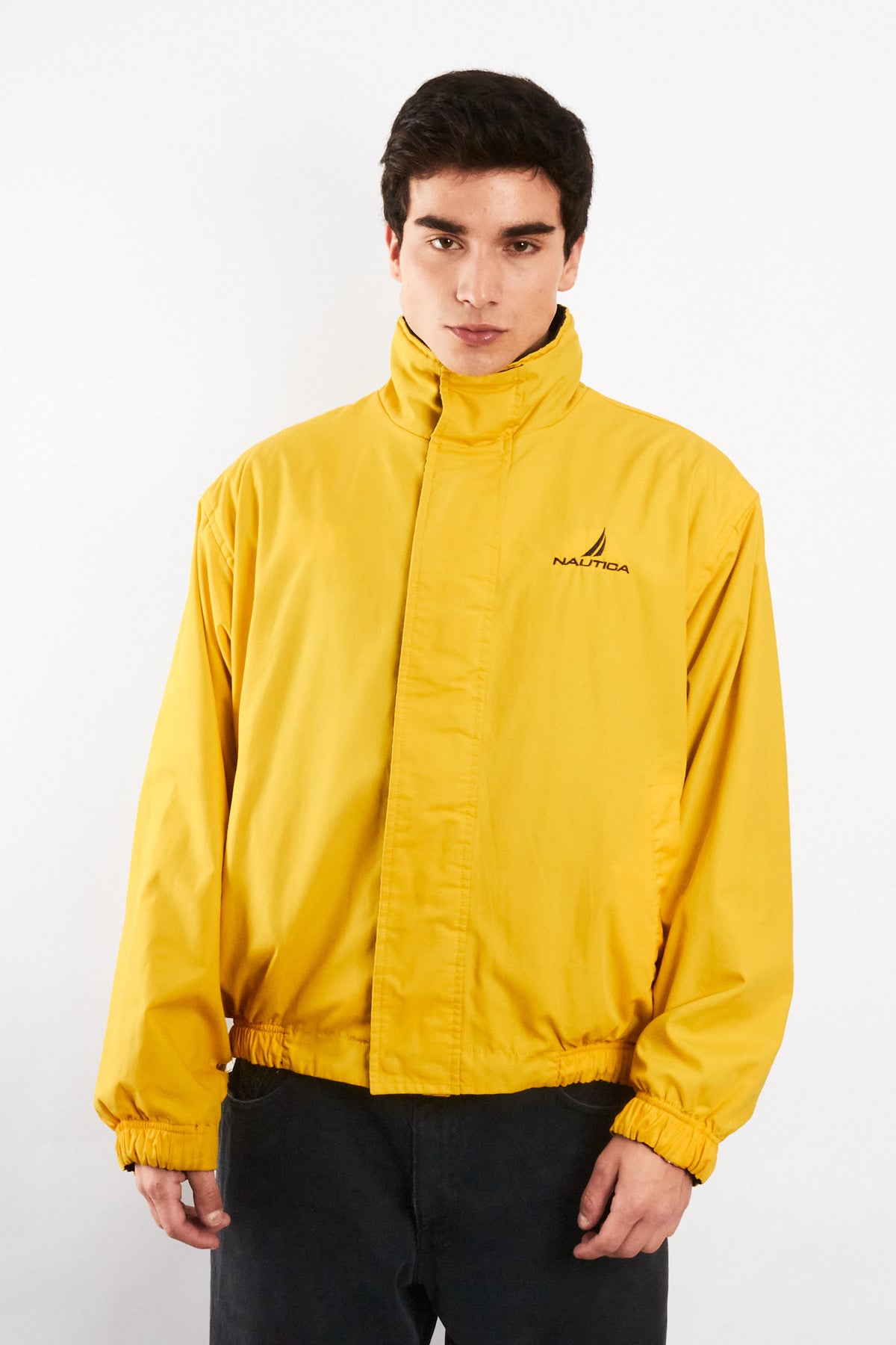 1990 Vintage Nautica Reversible Spellout Retro Jacket (M/L)
