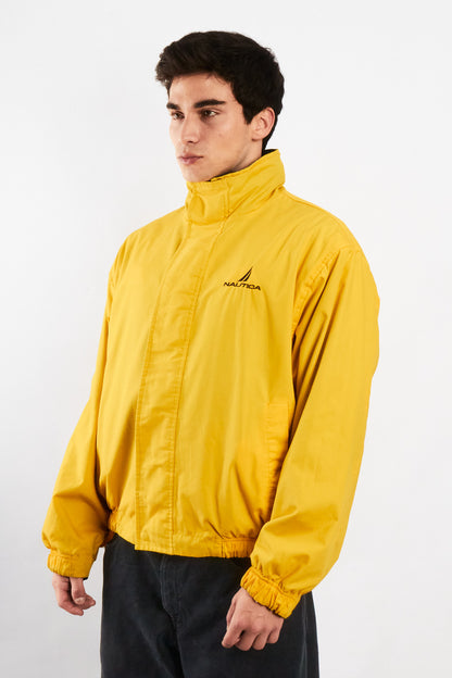 1990 Vintage Nautica Reversible Spellout Retro Jacket (M/L)