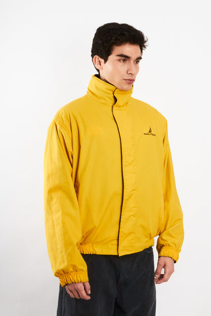 1990 Vintage Nautica Reversible Spellout Retro Jacket (M/L)