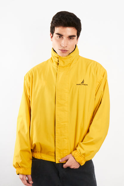 1990 Vintage Nautica Reversible Spellout Retro Jacket (M/L)
