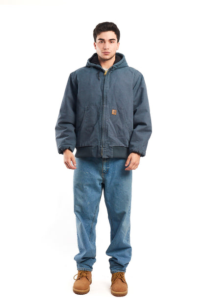Vintage Carhartt J140 Storm Blue Duck Active Jacket (M/L)