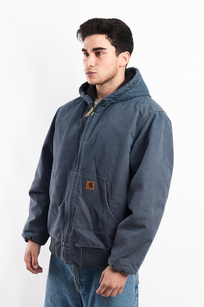 Vintage Carhartt J140 Storm Blue Duck Active Jacket (M/L)