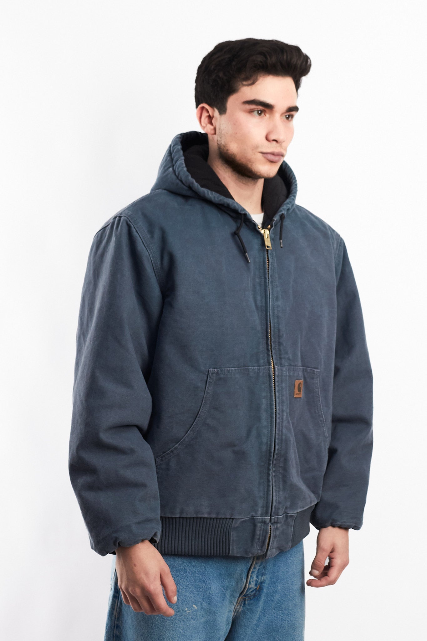 Vintage Carhartt J140 Storm Blue Duck Active Jacket (M/L)