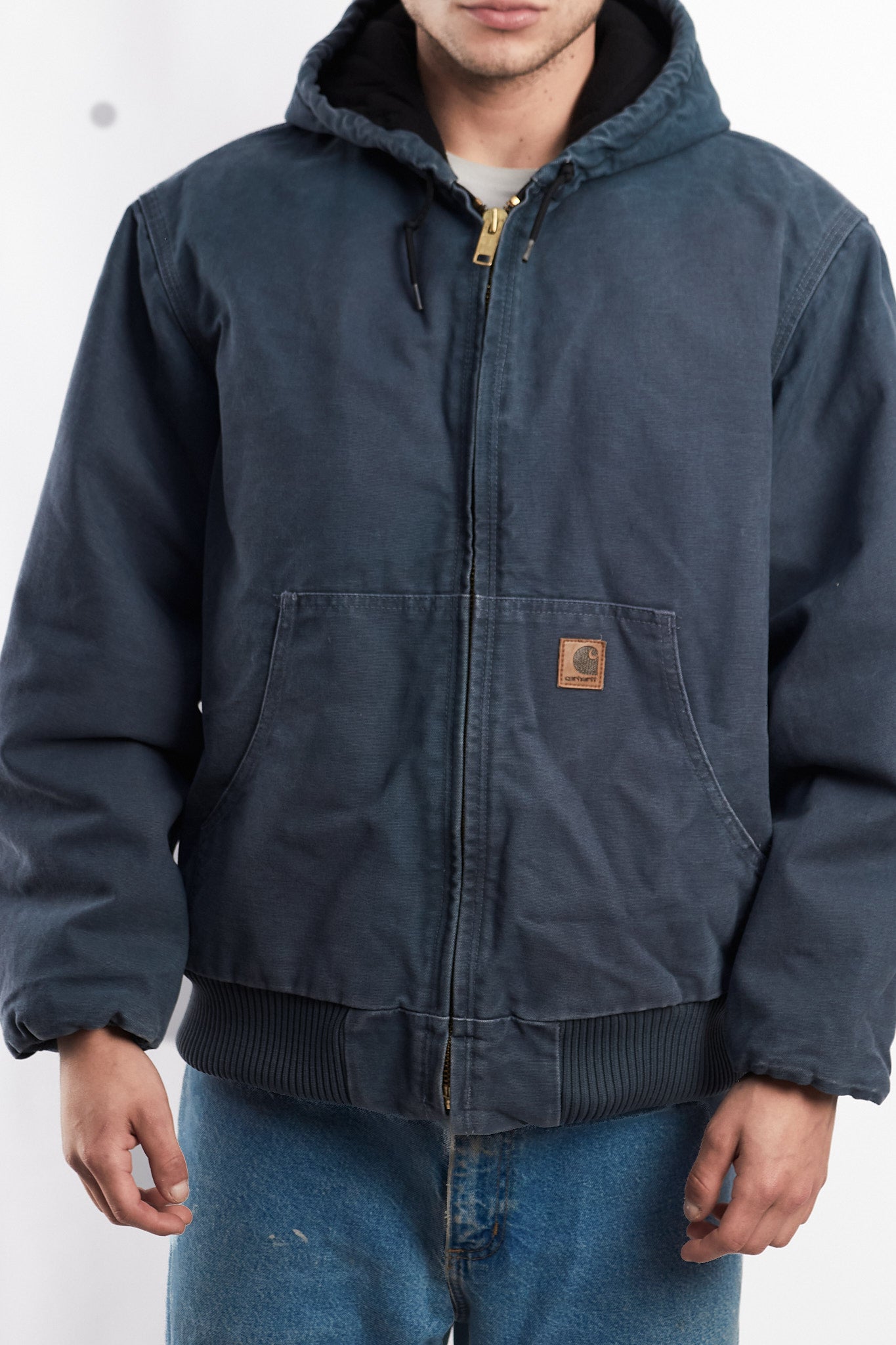 Vintage Carhartt J140 Storm Blue Duck Active Jacket (M/L)