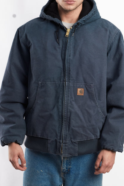 Vintage Carhartt J140 Storm Blue Duck Active Jacket (M/L)