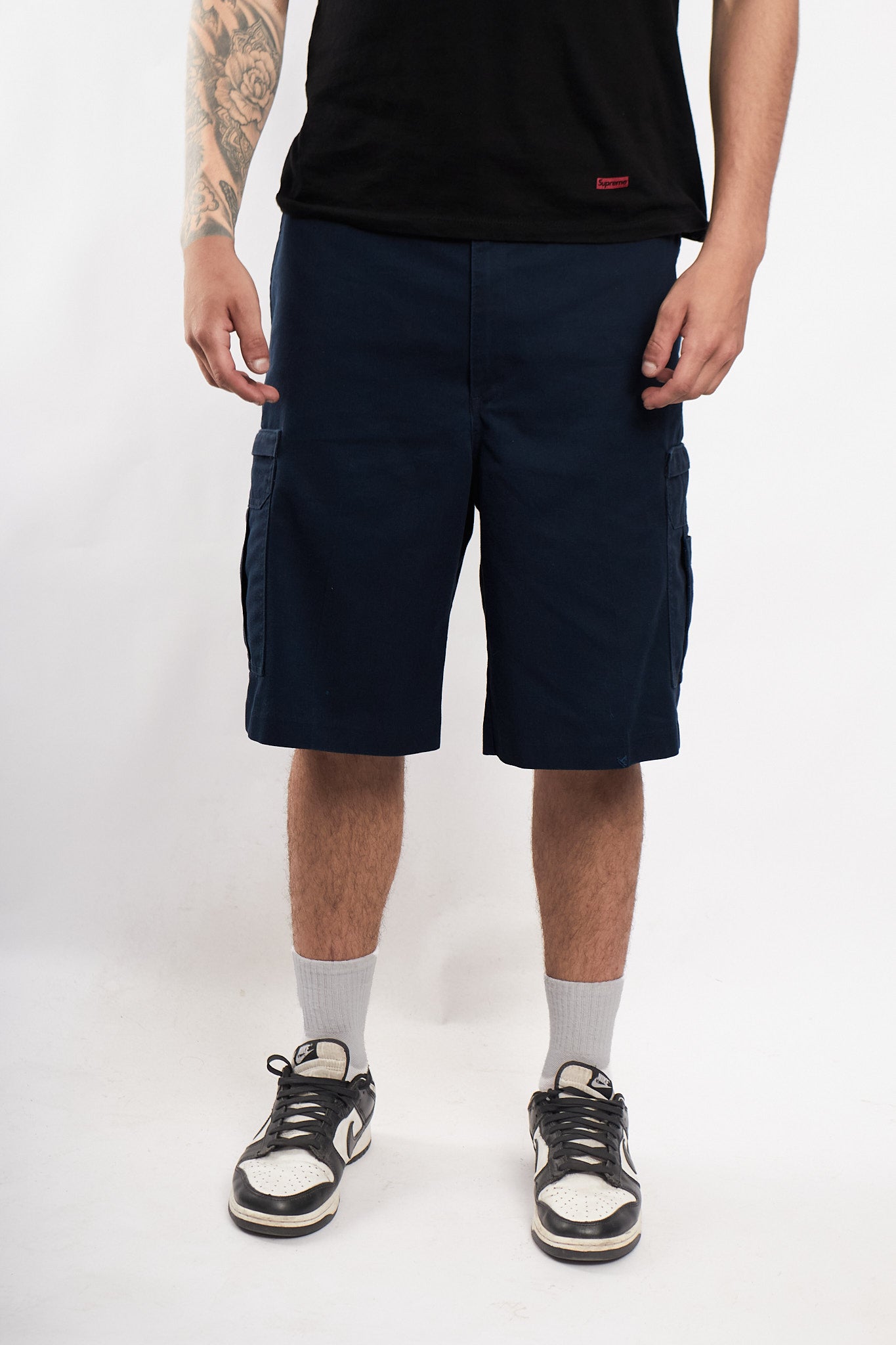2000 Dickies Navy Cargo Work Short (34)