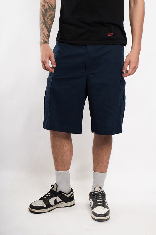 2000 Dickies Navy Cargo Work Short (34)