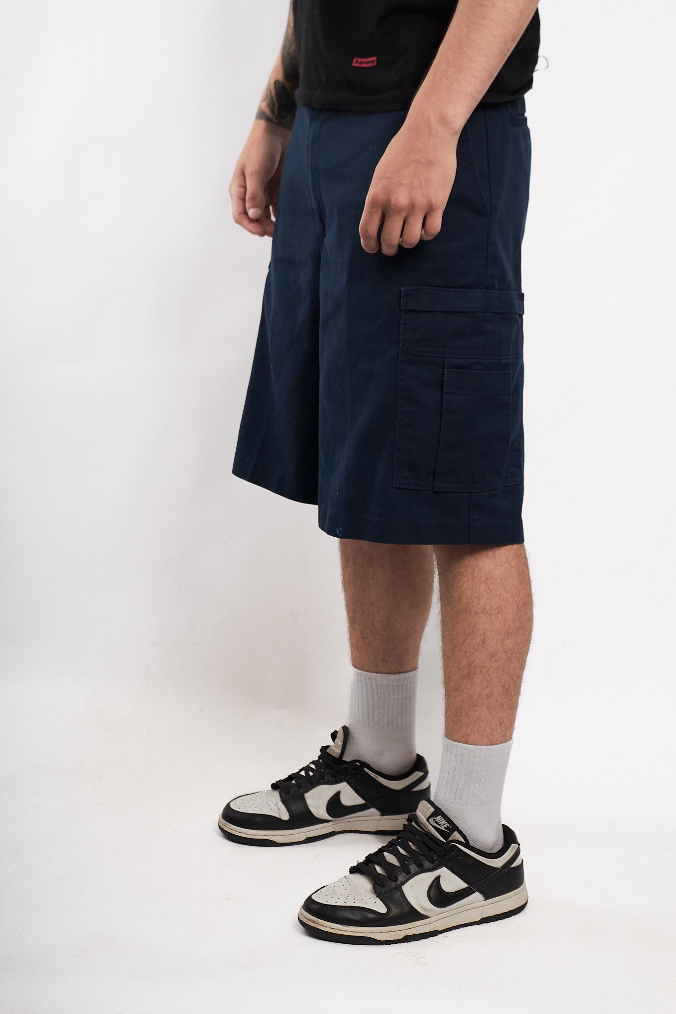 2000 Dickies Navy Cargo Work Short (34)