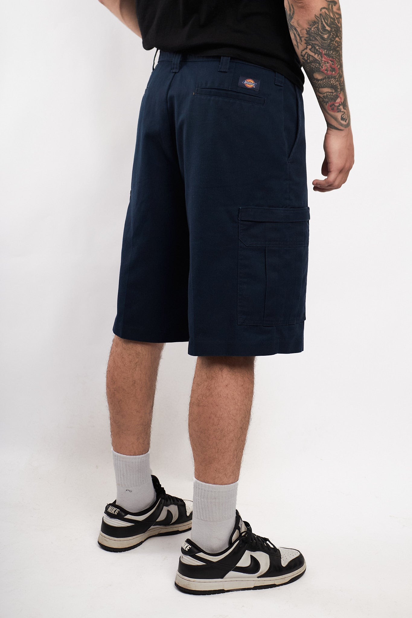 2000 Dickies Navy Cargo Work Short (34)