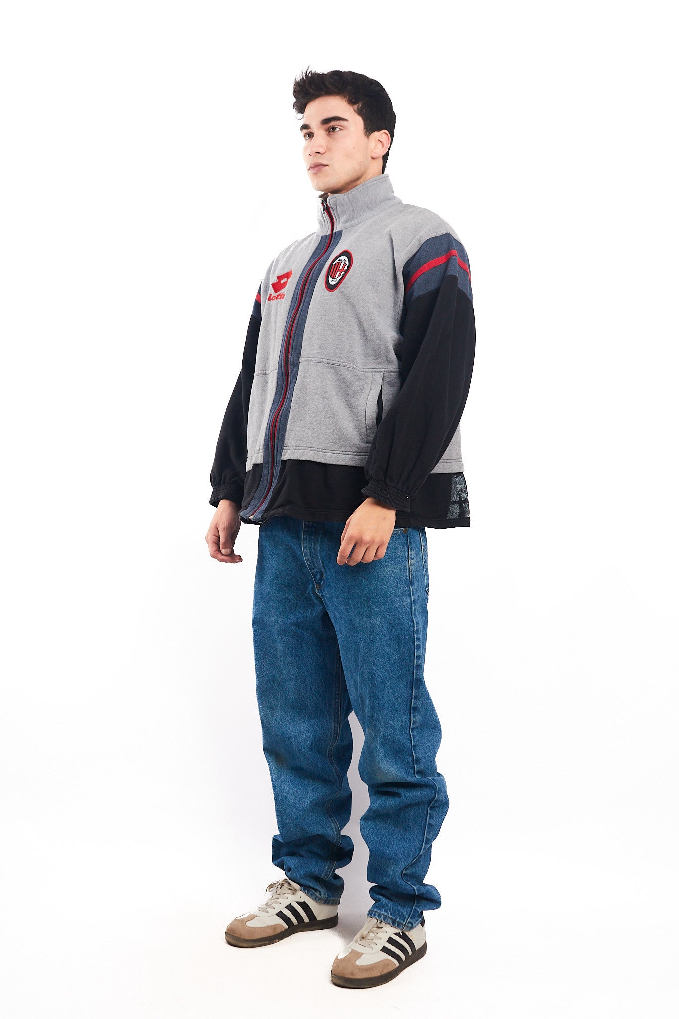 2000 Lotto x AC Milan Cotton Jacket (M/L)